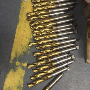 进口钻头二手日本不二越NACHI德国镀钛超硬品牌锥柄麻花钻M14到30