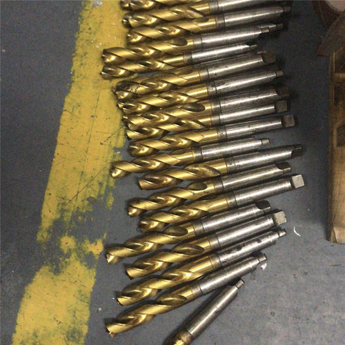 进口钻头二手日本不二越NACHI德国镀钛超硬品牌锥柄麻花钻M14到30