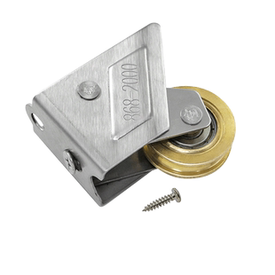 868型铝合金门窗滑轮老式推拉窗户轨道滚轮移门轮不锈钢铜轮配件