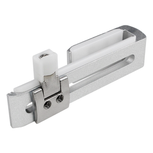 浴室玻璃门锁移门限位锁扣免开孔淋浴房无孔锁屏风锁门双门推拉门