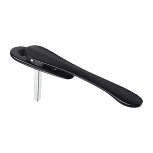 断桥铝门窗薄款把手铝合金平开窗户扁平拉手锁扣方轴剑型传动执手