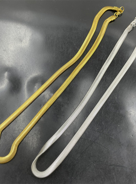 华夏美玉 银色项链 金色锁骨链 女款项链 特价