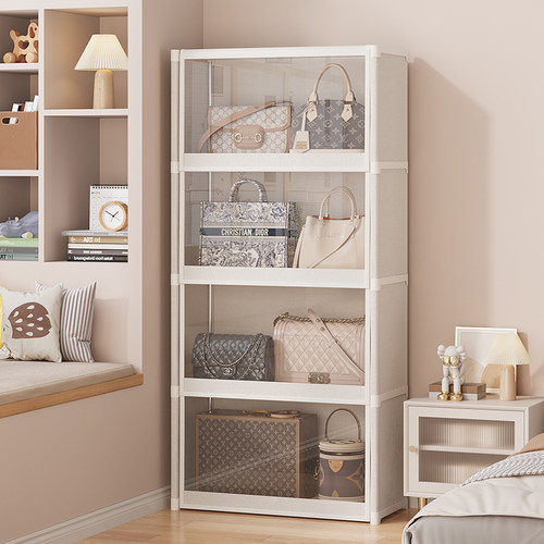 【防尘透明可视】收纳置物柜