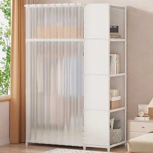 简易衣柜家用卧室出租房用收纳柜子组装 结实耐用小型收纳小号衣橱