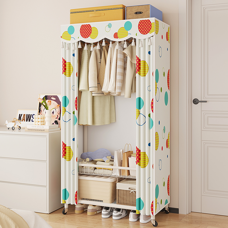 【结实耐用】简易衣柜