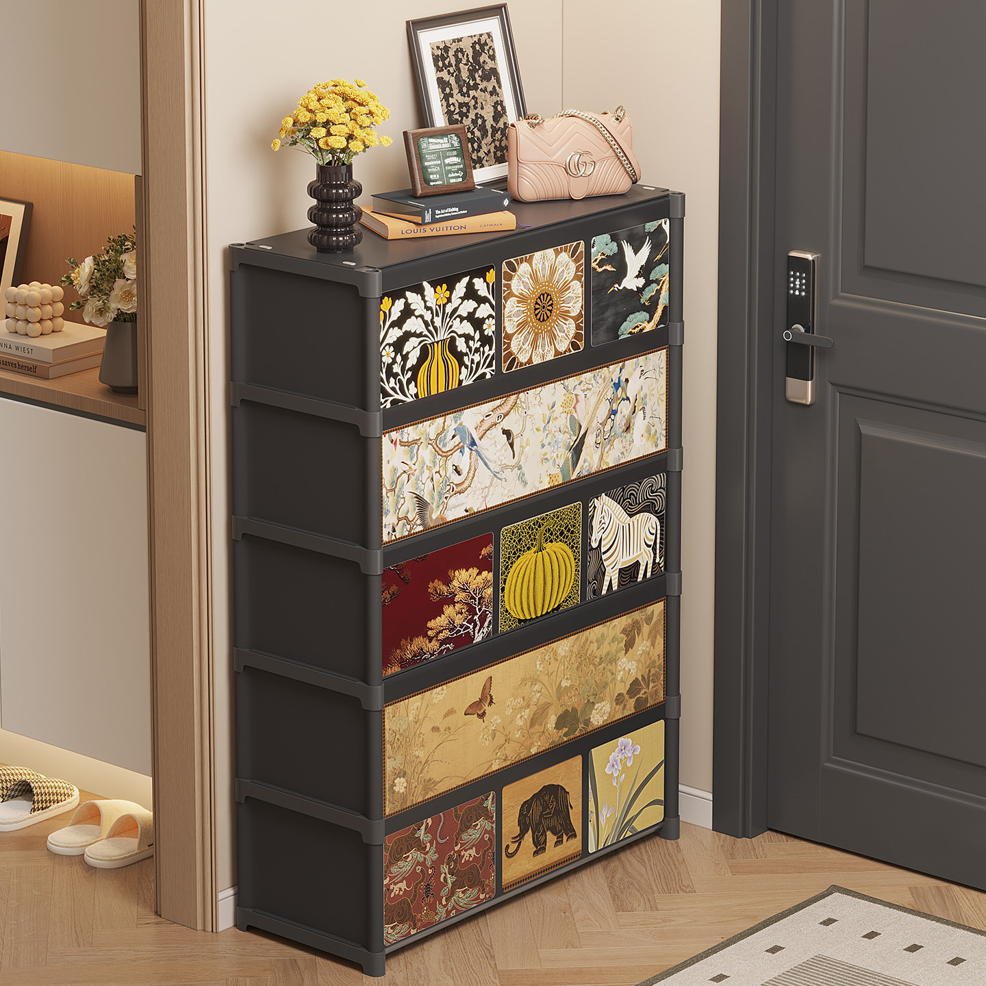 鞋架简易鞋柜宿舍小型出租房家用门口鞋子收纳架多层可移动置物架,住宅家具,折叠/组合鞋架,淘宝优惠券,粉丝福利购,淘宝优惠卷