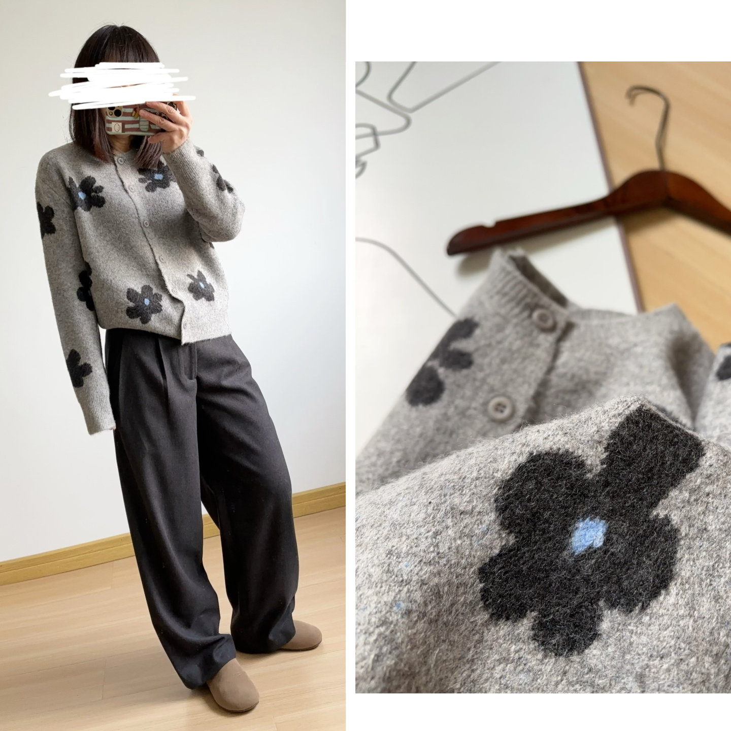 法系~ 太阳花提花  圆领纽扣开衫羊毛混纺针织毛衣女,女装/女士精品,毛针织衫,淘宝优惠券,粉丝福利购,淘宝优惠卷