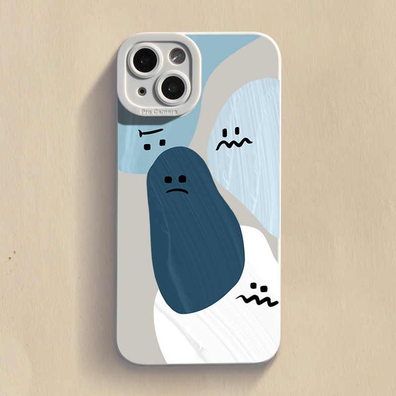 油画公仔iPhone手机壳