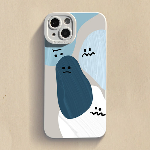 油画公仔iPhone手机壳