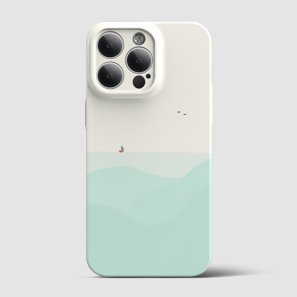 小船荡悠悠iPhone16手机壳苹果17promax新款15菲林14软壳13简约12文艺xr超好看的8plus适用mate60华为pura70