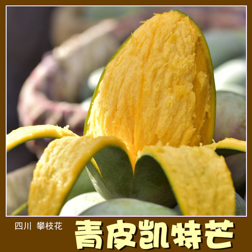 骀嫂攀枝花凯特芒果2026当季新鲜采摘包邮发货
