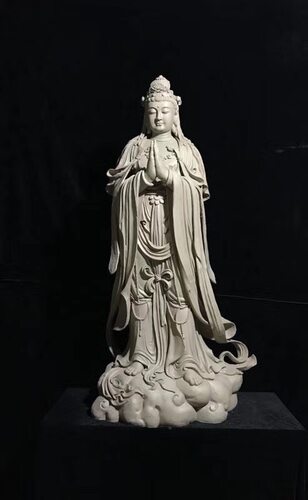 33观音 三十三观音3d建模模型打印 stl文件三维立体雕刻圆雕图 zb