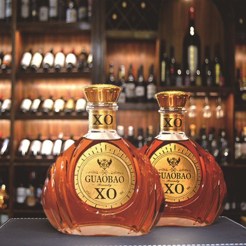 法国白兰地酒40度xo高端洋酒高档礼盒装700ml每瓶