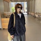 24高级感灯蕊绒卫衣男INS韩系潮流秋冬百搭款XZ507-1WY6018P45，男装卫衣，星座507-1