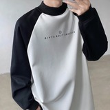 24宽松百搭插肩慵懒风加绒加厚卫衣XZ507-1WY6020P60大货备，男装卫衣，星座507-1