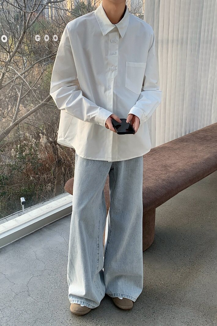 设计师款双排潮痞帅美式长袖衬衫XZ507-1CS1003TP50大货备,男装衬衫,星座507-1