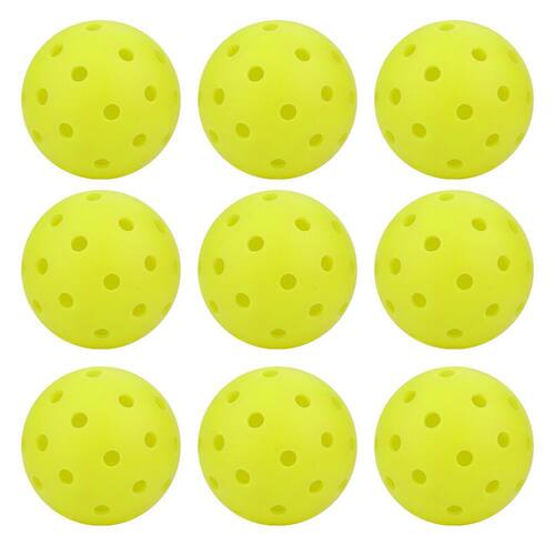 微瑕疵Pickleball 滚塑匹克球40孔室内室外球训练球耐用比赛用球