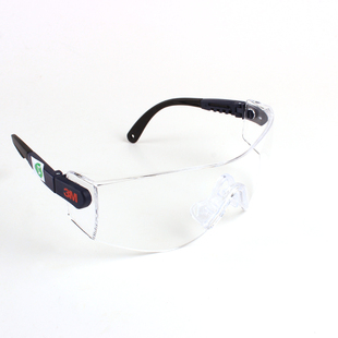 3M 10196防护眼镜护目镜 男女式骑行防风防沙防尘 劳保防冲击防雾