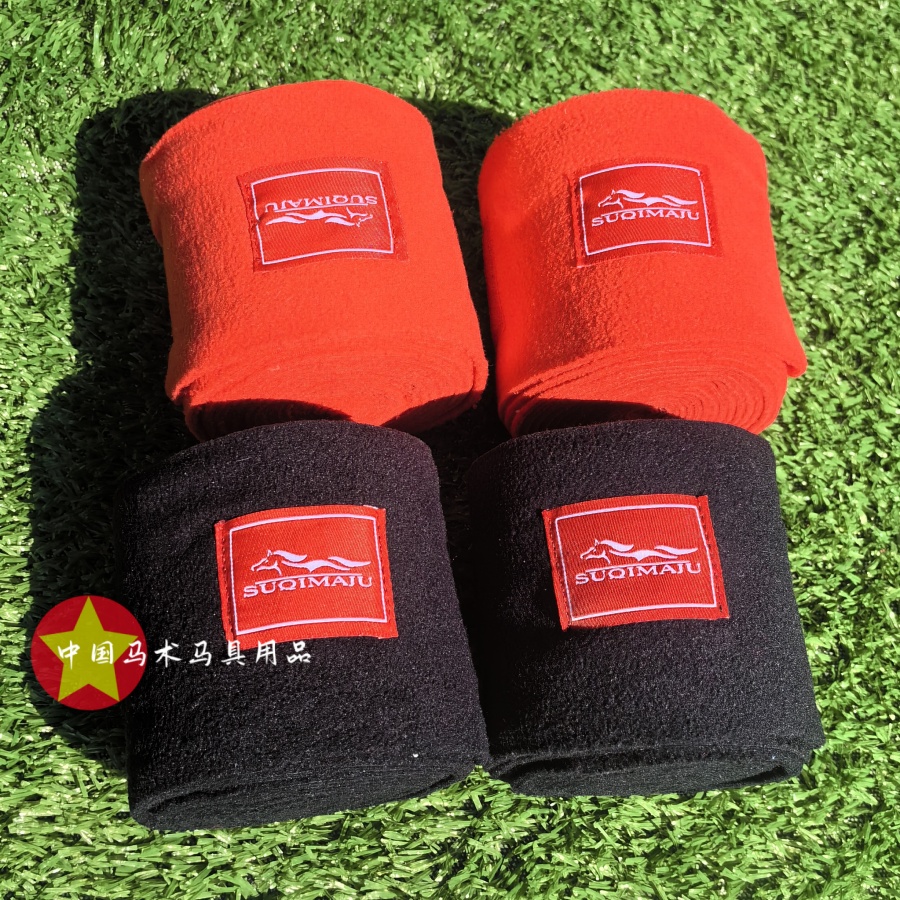 摇粒绒马绑腿马护腿马术马具