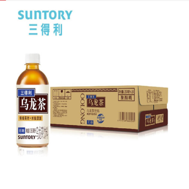 三得利 无糖乌龙茶饮料  350ml*24瓶整箱装怎么看?