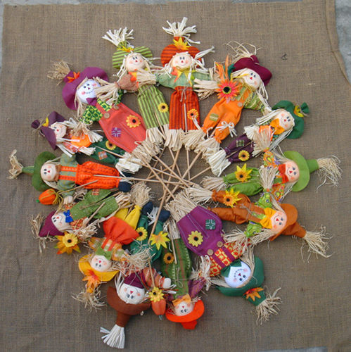 田园农家菜园驱鸟户外装饰