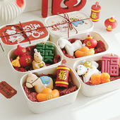 马上有钱香薰蜡烛套装 礼盒婚庆高颜值招财马年灯笼马福字造型创意