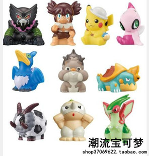 全新正版万代指人萨路德闪光雪拉比精灵宝可梦手办