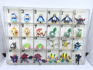 7现货正版TOMY MC手办口袋妖怪神奇宝贝波加曼圆企鹅达克莱伊雪米