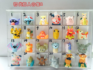 现货正版万代指人毒刺水母大舌贝大葱鸭派拉斯特快龙精灵宝可梦