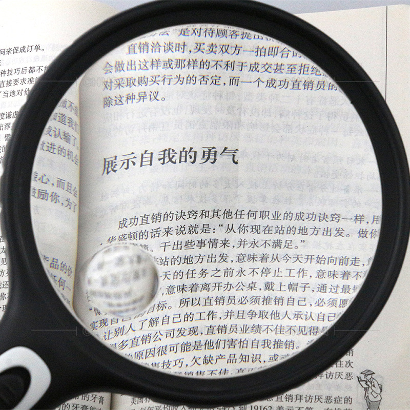 特大超大直径手持阅读看书报放大镜145MM字母带灯放大镜定制LOGO|msdalam kategori Kamus elektronik/buku kertas elektronik/alat tulis, Lukisan produk pengukuran, pembesar - dari Buy2taobao.com untuk memberikan perkhidmatan ejen Taobao profesional membeli