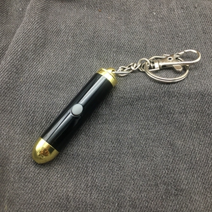 钥匙扣全铜红色激光灯红光单点铜管电子灯定点逗猫红外线定制LOGO