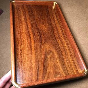 黄金紫檀木爆满金星老料茶盘收纳盘开茶醒茶盘 果盘 干泡台 茶海