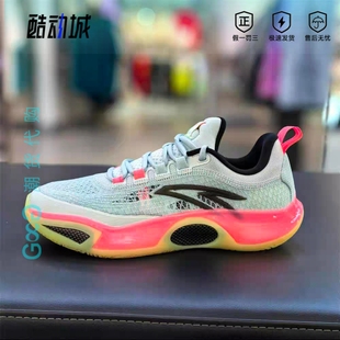 氮科技耐磨防滑网面男鞋 新款 112531604Q 2025夏季 安踏锋芒2篮球鞋