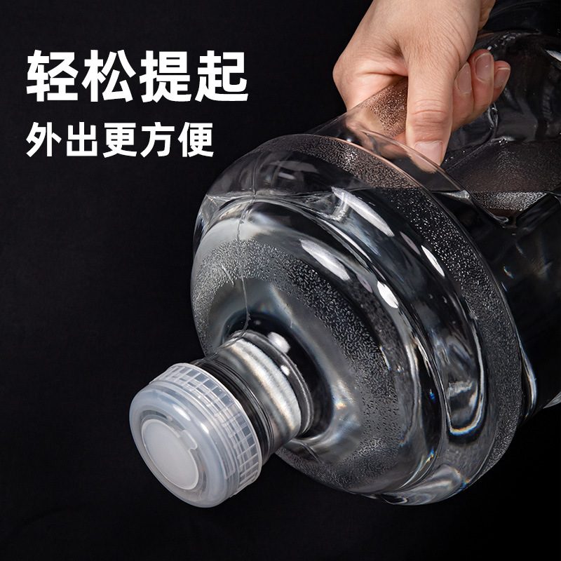 水桶纯净空桶带提手圆食品级塑料