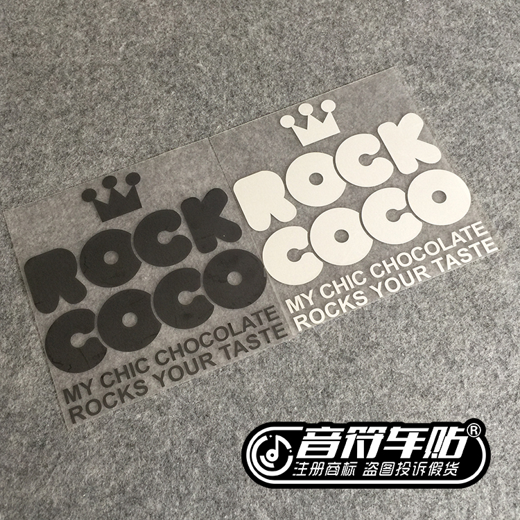 音符 汽車(chē)反光車(chē)貼紙 STAY REAL 五月天阿信五迷 ROCKCOCO 3500