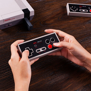 8Bitdo八位堂N30 NES迷你游戏机即插即用可连发 2.4G经典 无线手柄