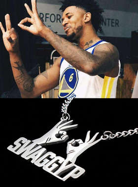 SWAGGYP钛钢嘻哈蹦迪街头项链