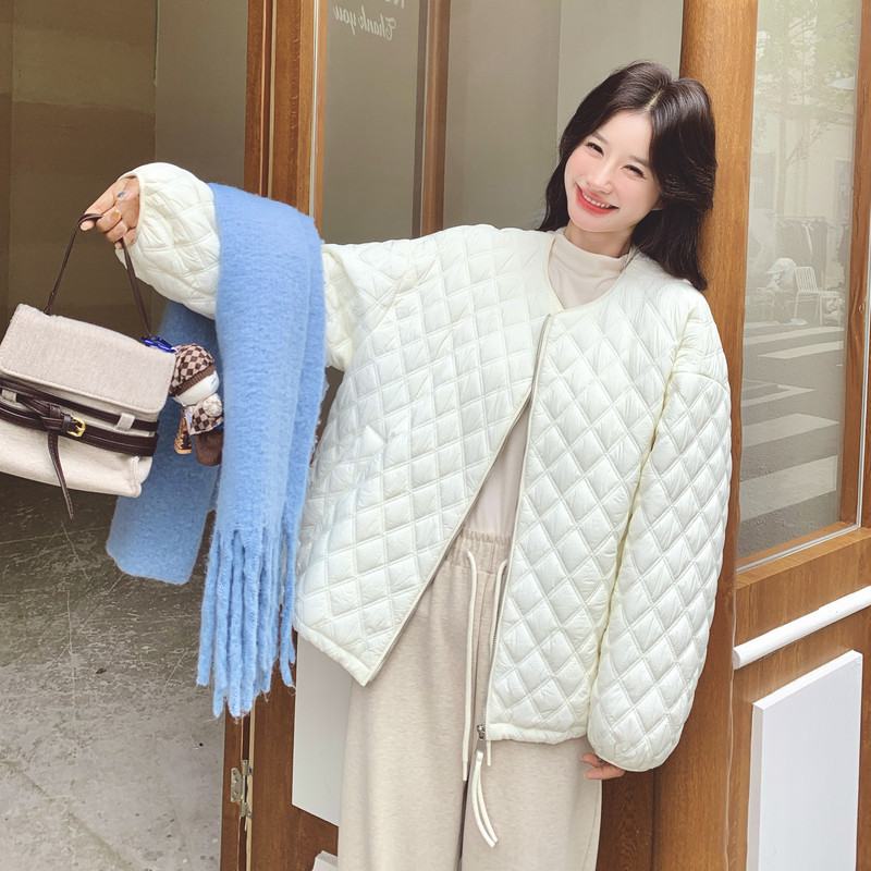 新款冬装绗线夹棉棉衣789P185控278,女装棉衣/棉服,2C179