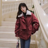 竞品棉衣，女装派克服，2C179