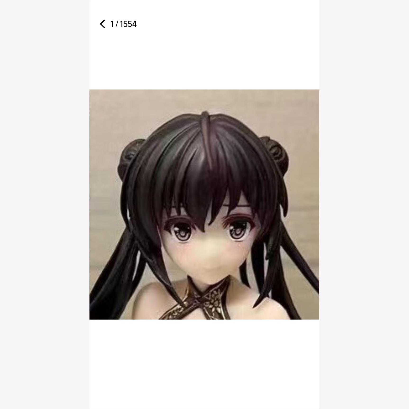 深崎暮人正版动漫现货冬月茉莉旗袍碧蓝手办航线美少女模型摆件