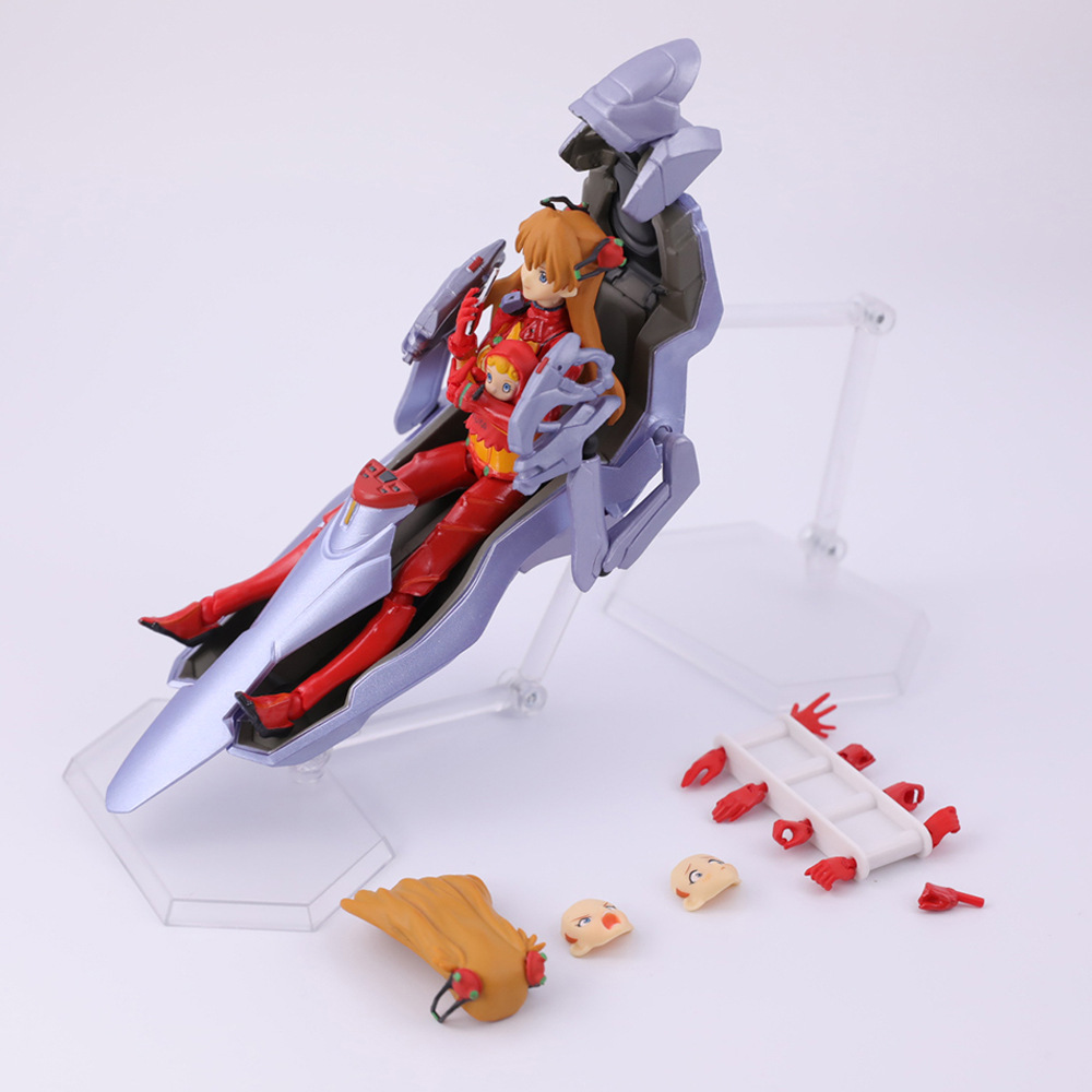 跨境绘画彩绘教学仿真关节可动动物Figma#490马模型骑手骏马手办