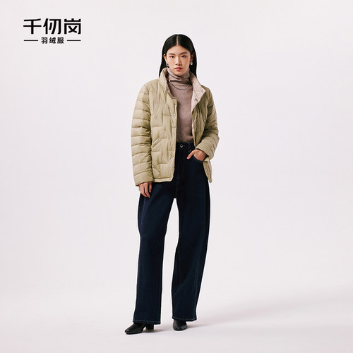 千仞岗短款羽绒服女士秋冬