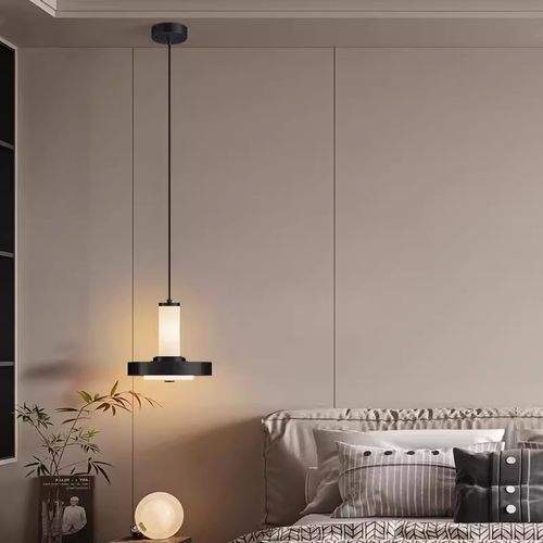 意式卧室床头高级小吊灯