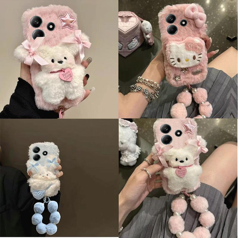 适用红米Note15pro+手机壳Note15pro/Note15/Note14pro+秋冬Note13pro+毛绒Note12pro防摔Note11pro全包女潮