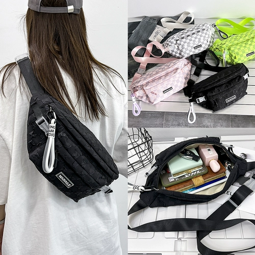 Брендовая поясная сумка, сумка на одно плечо, нагрудная сумка, спортивная японская сумка через плечо, небольшая сумка для отдыха