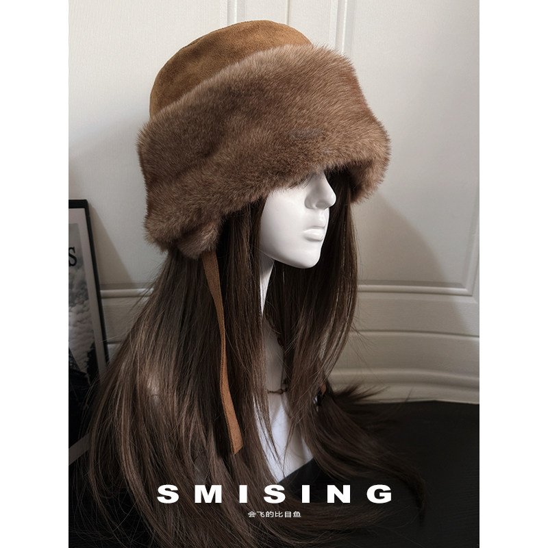 2025新款韩系双面可戴麂皮绒护耳帽女秋冬户外保暖防寒百搭雷锋帽,服饰配件/皮带/帽子/围巾,帽子,淘宝优惠券,粉丝福利购,淘宝优惠卷