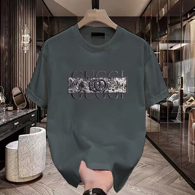 夏季新款短袖男潮流印花T恤男士