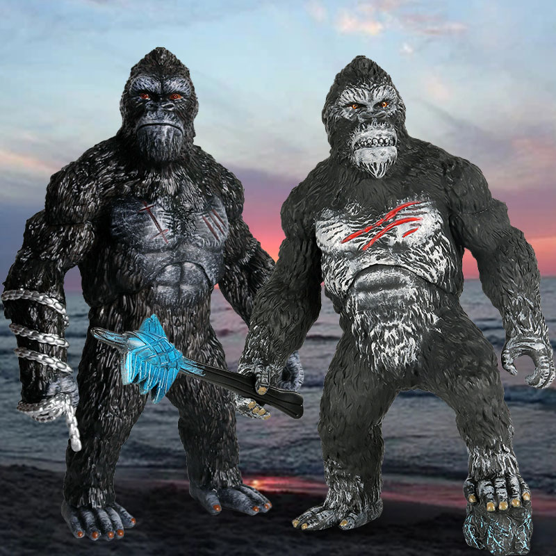金刚巨猿哥斯拉战斧仿真动物模型