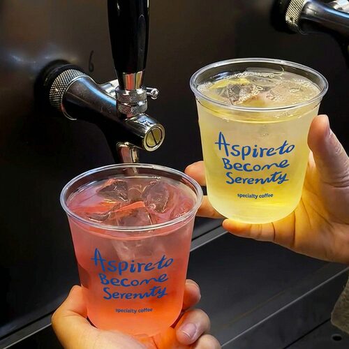 90U型一次性PET冷饮杯