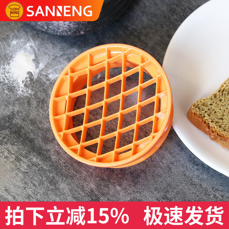 三能烘焙模具SN4181 菠萝印 面包 吐司 甜甜圈甜点菠萝包印花模具
